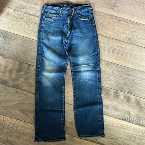 Mens American Eagle Bootcut Jean Size 34x32